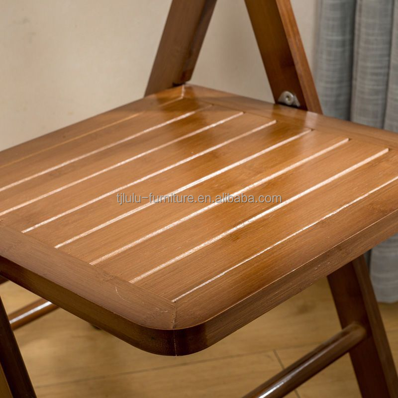 Foldable Nordic Design Wood Chair for Dining in Restaurants and Hotel Environment
