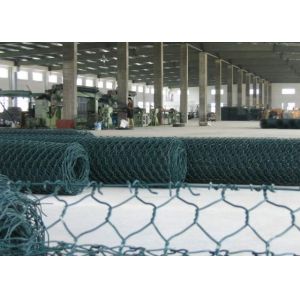 Galvanized Hexagonal Gabion Wire Netting Machine With Automatic Oil System