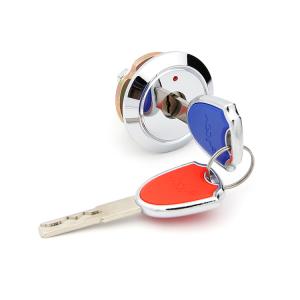 Wholesale Novel Design Wardrobe Locks 48mm Head Diameter Chrome Plated Reliable from china suppliers