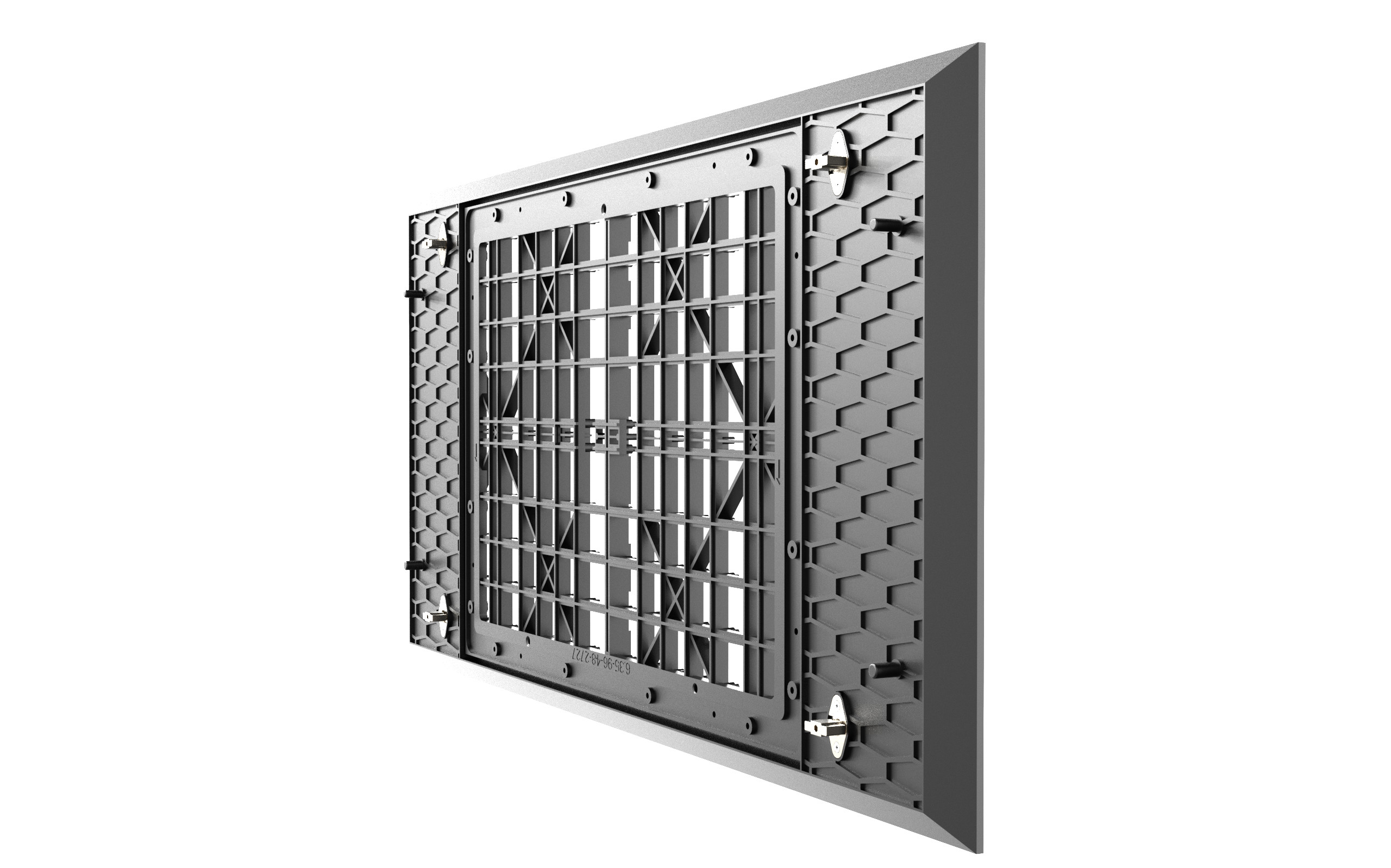 City Signage Mobile Led Billboard 2048dots Pixels Modular LED Panel