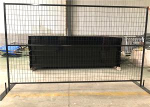 Wholesale Metal PVC Coated Temporary Net Fencing , Backyard Temporary Fence OEM / ODM from china suppliers
