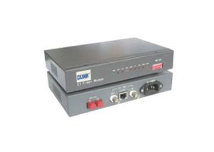 Wholesale E1 Fiber Modem SM 1310nm Rack Mount Media Converter , Rack Unit Converter SC 20km from china suppliers