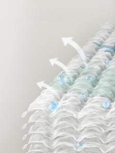 Wholesale Soft Pure Cotton Crepe Gauze Fabric 57 Inch Width Skin Friendly from china suppliers