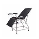 Stainless Steel Simple Black Obstetric Table Gynecological Examination Bed