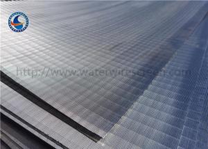 Wholesale 321 Stainless Steel Wedge Wire Screen Panels For Filtering And Grain Drying from china suppliers