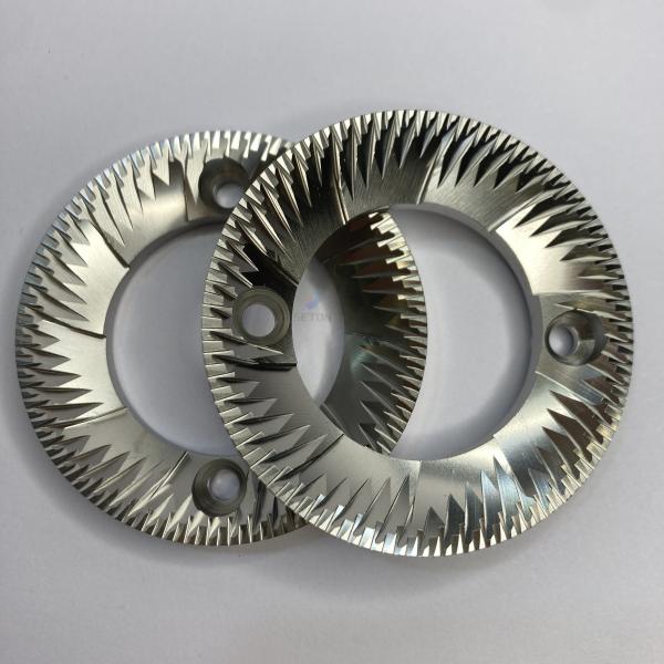 49Mm OD Stainless Steel Flat Wheel Coffee Grinder Burrs For Pour-Over Filter
