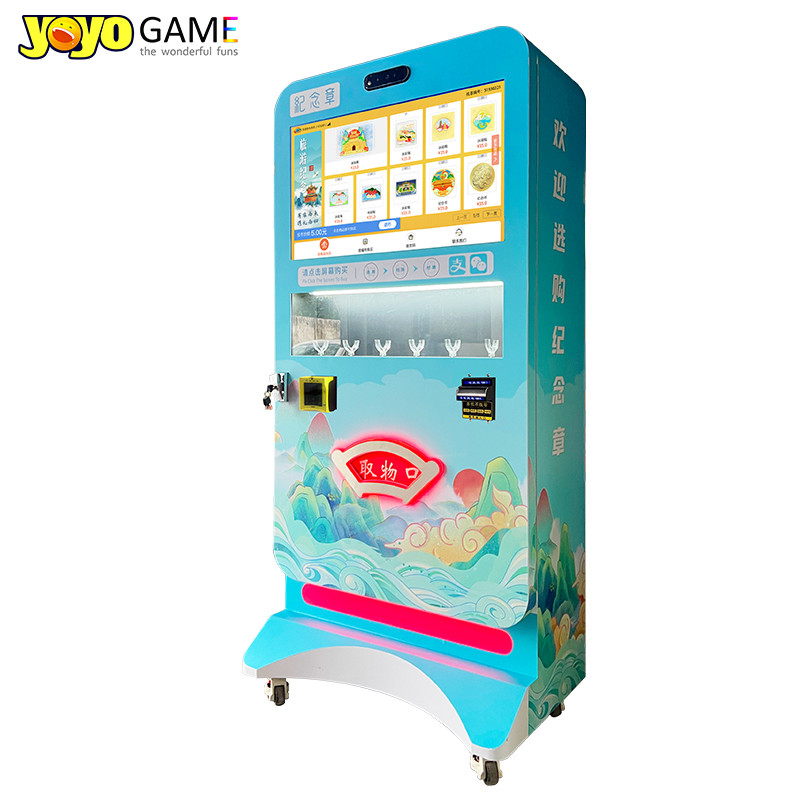 Manufacturer New Listing Medal Medallion Dispenser Expending Souvenir Penny Vending Machine OEM