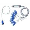 Buy cheap Low Excess Loss Single Mode Fiber Splitter , GPON Optical Splitter For FTTX from wholesalers
