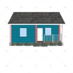 Heya-2B07-B Small Cute Prefab House Hot Selling 2 Bed Nice Design And Low Cost