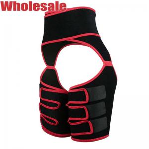 Wholesale Waist Thigh Trimmer Red Neoprene Stronger Adhesion Waist Thigh Trimmer  MH2020R from china suppliers
