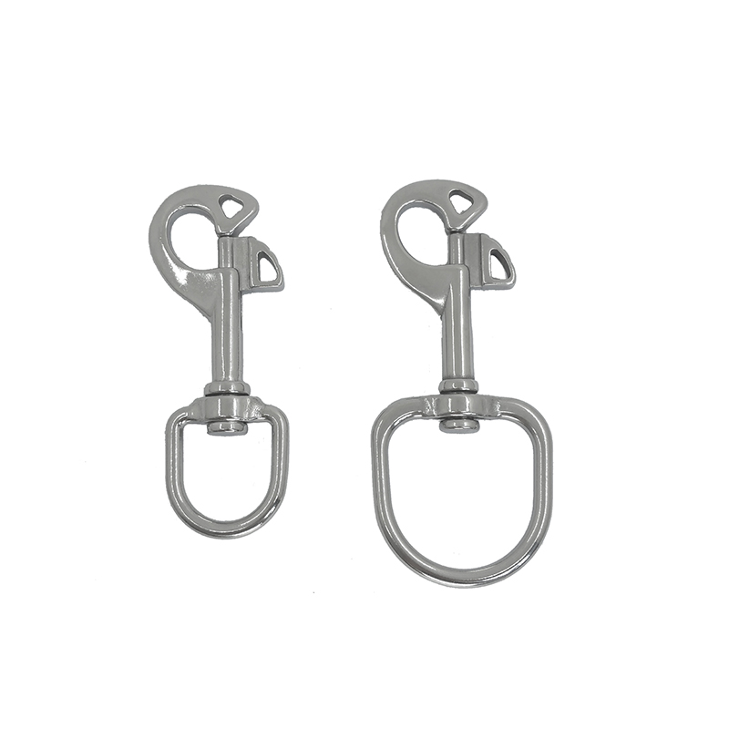 Eye 90 Degree Lip Stainless Steel Swivel Bolt Snaps for Scuba