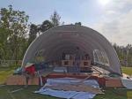 Outdoor Luxury Hotel Glamping Resort Tent UV Resistant 5mx7m Shell Tent