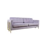 Small Apartment Velvet Fabric Living Room Modern Sofa Unified Decoration