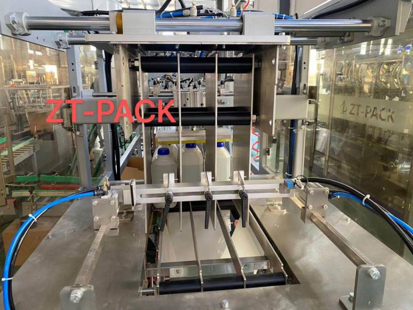 Vertical 24v Carton Box Packing Strapping Machine 4000bph Automatic Box Packing