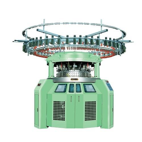4/6 Colors Striper Circular Knitting Machine 30/34 Inch Double Jersey Knitting
