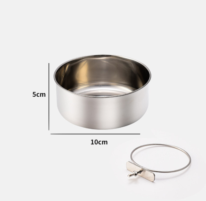 dog Bowls Collapsible Customized Height Wall Mounted Elevated Pet Feeder
