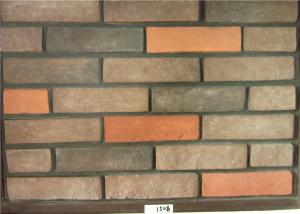 Wholesale Classical Exterior Faux Stone Veneer , Exterior Brick Veneer Heat - Insulation from china suppliers