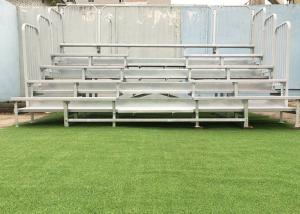 Wholesale Sport Outdoor Aluminum Bleachers Durable With Aluminum Seat Planks / Polymer Chair from china suppliers
