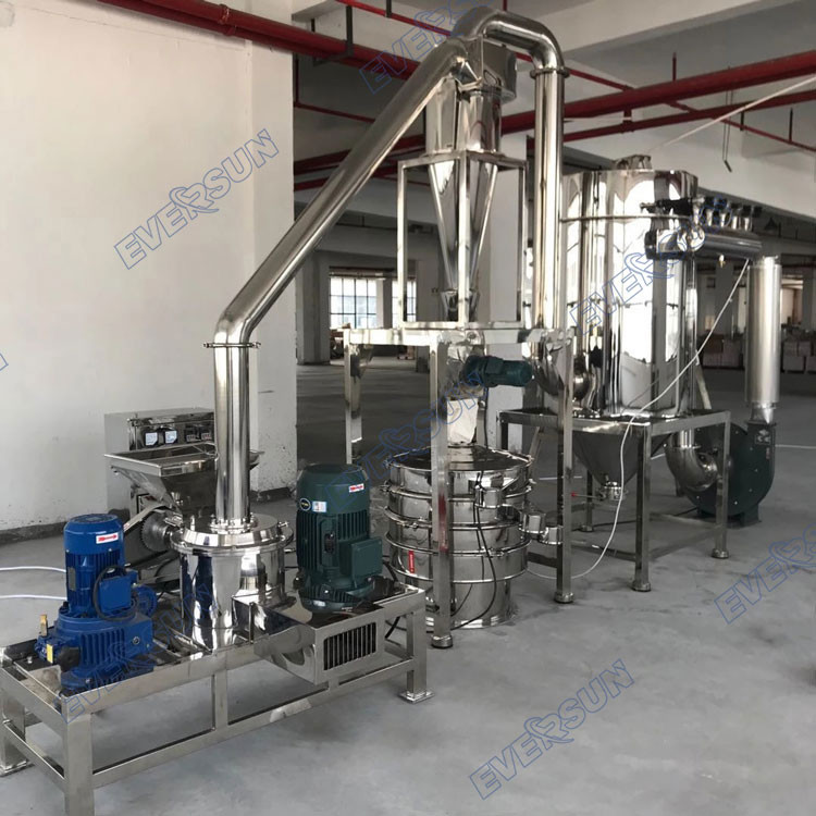 60kg/H Coffee Powder Pulverizer Grinder Machine 400 Mesh