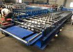 Wall Sheet Metal Roll Forming Machines , Roll Forming Production Line Horizontal