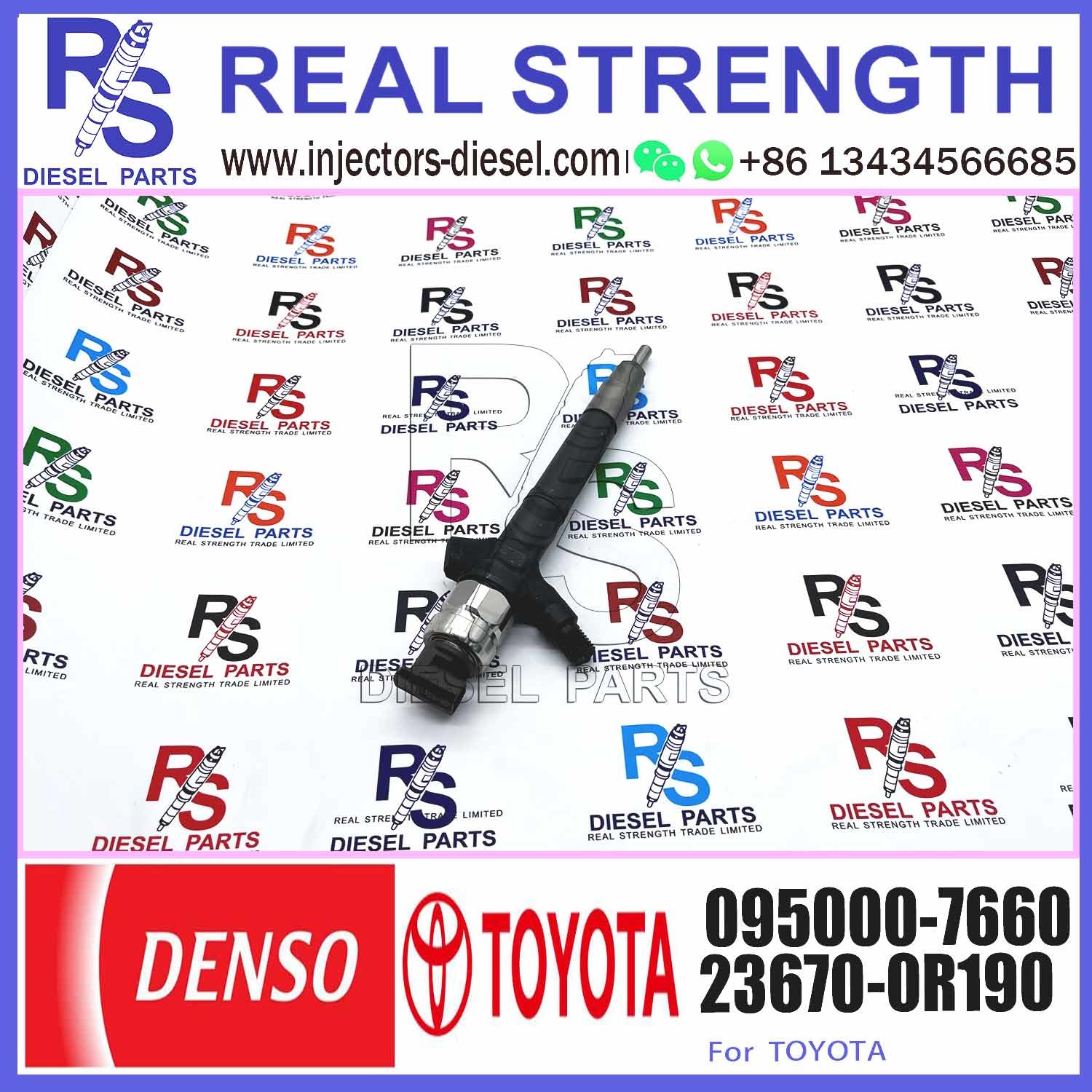 Plastic Common Rail 095000-7300 095000-7310 For Toyota- Denso Injector 095000-7670 23670-09280 Made In China
