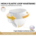 Soft and Comfortable Adult Disposable Diapers for High Standards