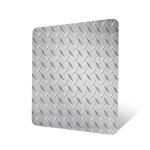 1500mm Width SS Steel Sheet 304 Stainless Steel Diamond Shaped Checkered Plates