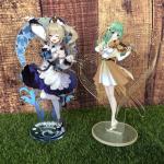 OEM ODM Anime Gift Set Acrylic Anime Stands With Carefully Crafted