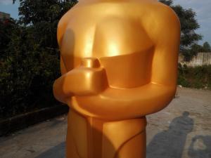 Wholesale 90th Oscar Academy Award most memorable statues for sale with golden fiberglass as hotel mall decoration from china suppliers