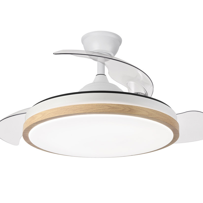 110V 220V Ceiling Fan Remote Control Modern 3 Blade Ceiling Fan With Light