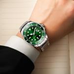 8.5inch Quartz Movement Stainless Steel Watch For Men
