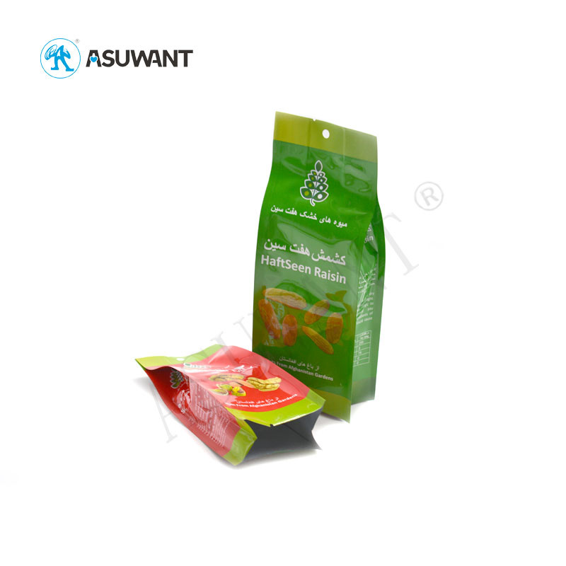 Custom Logo Stand Up Cookies Food Packaging Pouches With Zipper