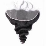 18 Inch Loose Wave Malaysian Hair Extensions / Virgin Hair Bundles With Lace