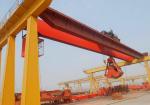 Double Girder Overhead Travelling Crane , Driver Room 25 Ton Electric Bridge