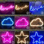 Wholesale Styles Led Neon Light Colorful Rainbow Neon Sign for Room Home Party