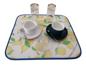 Wholesale Multifunctional Microfiber Dish Drying Mat Anti Oil For Utensils Polyester from china suppliers