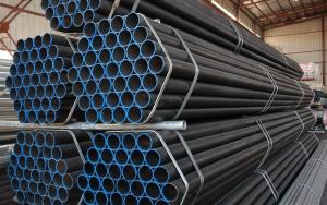 Wholesale ERW / Square / Round Black Color Welded Steel Pipe With ASTM A53, BS1387, DIN2244 from china suppliers