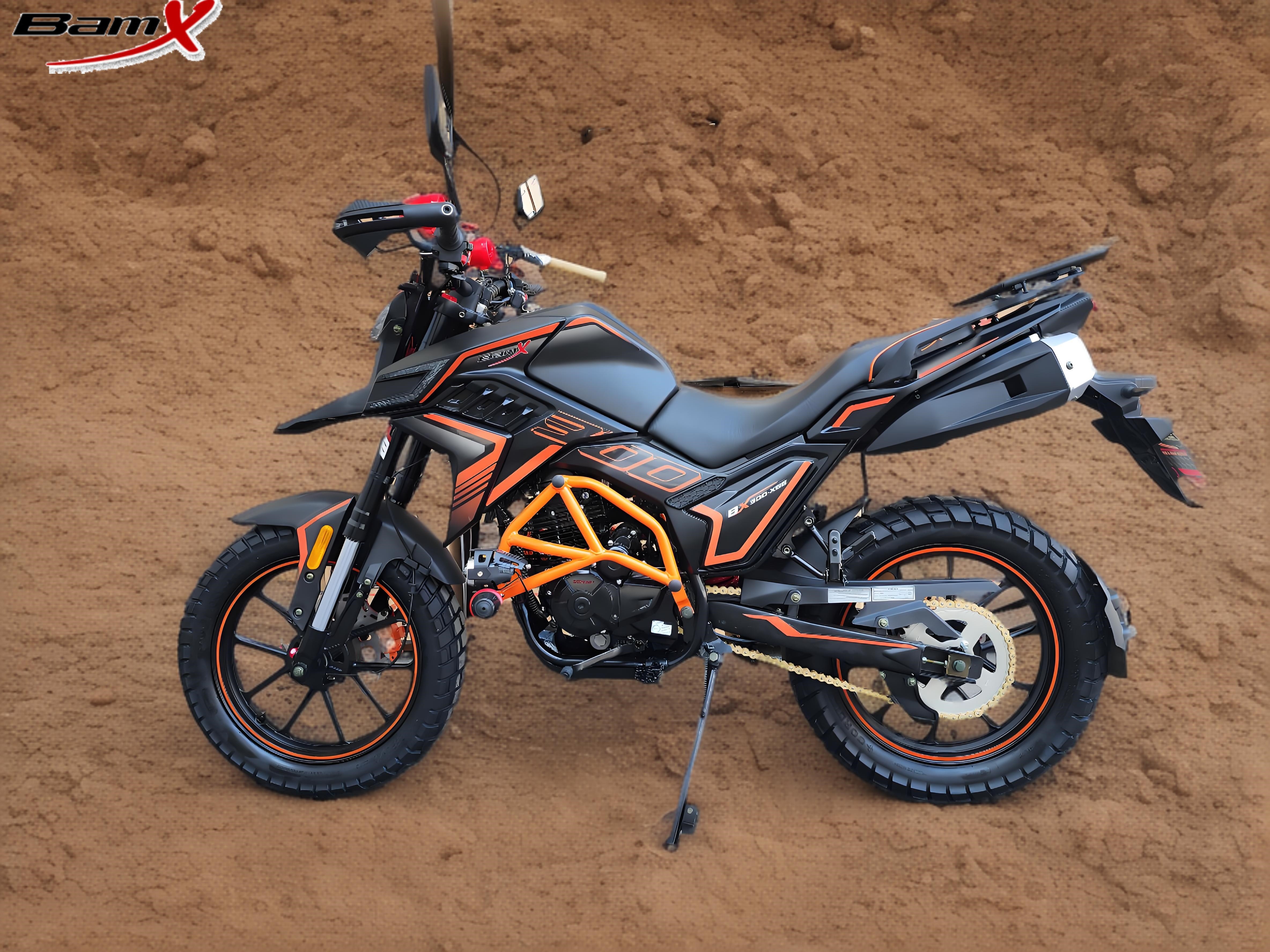 Pit Bike 250cc 300cc Gas Scooter Bike Racing M250cc Motorcycle Gasoline With Chain Drive Dual Brakes And Speedometer