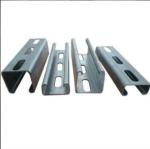 2.5mm Silver Metal Strut Channel For Welding / Clamping Hot Dip Galvanized