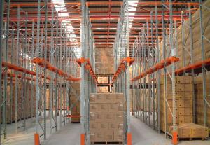 Wholesale Drive In Industrial Steel Storage Racks With Powder Coat Paint Finish from china suppliers