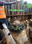 Hydraulic Pile Breaker Concrete Circular Pile Breaking Head Mechanical Bridge