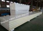 Windproof 50mm 75mm PU Sandwich Panels Thermal Insulation
