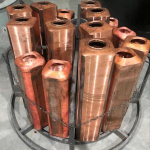 Wholesale Square Thickness 10mm Copper Mould Tube Continuous Casting from china suppliers