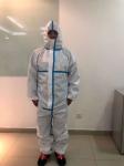 Medical Disposable Protective Suit , Breathable Disposable Coveralls CE FDA