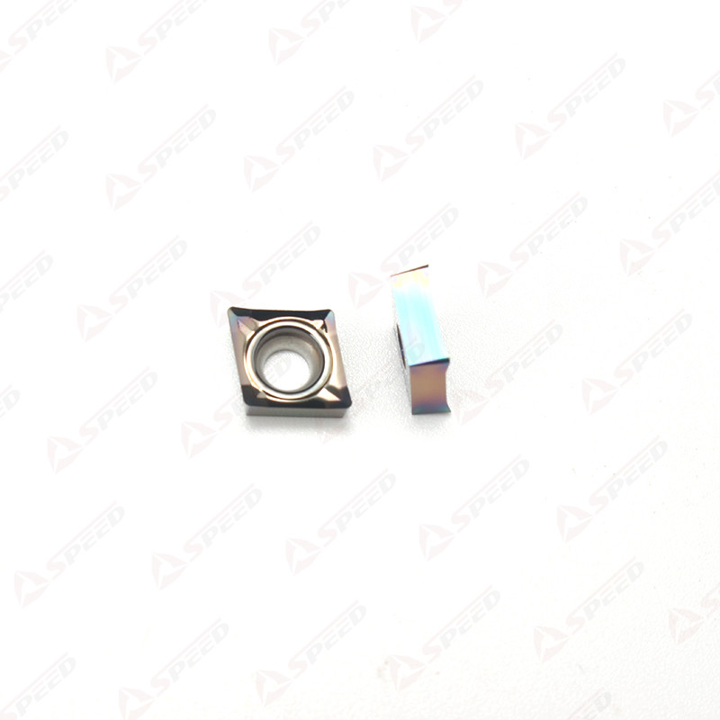 Speed CCGT060204/030101L Carbide Insert For Aluminum Tungsten Carbide Metalworking