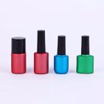 UV Coated Empty Glass Nail Polish Bottles 5ml 10ml 15ml With UV Coated Cap Free