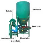 MIKIM Vertical Grain Mixer Professional Chicken Feed Crusher And Mixer ODM