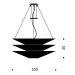 Nordic Wabi Sabi Wind Led Ceiling Chandelier Living Dining Room Bar Home Decor