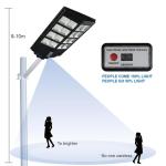 Weather Resistant Integrated Solar Street Light IP67 All in One Solar Street