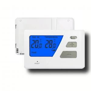 China Simple Backlit Display House  Heater Thermostat  For Electric Heating And Cooling on sale
